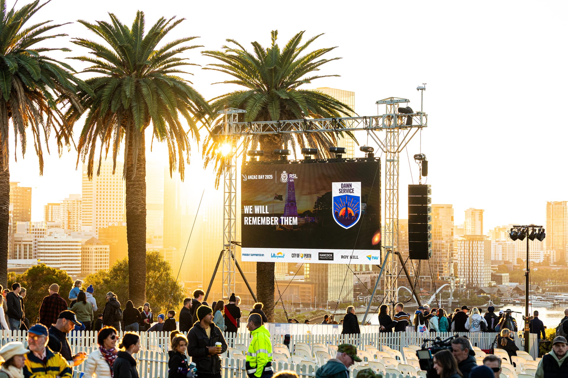 Honouring ANZAC Day 2025 with Seamless Event Delivery Across Perth