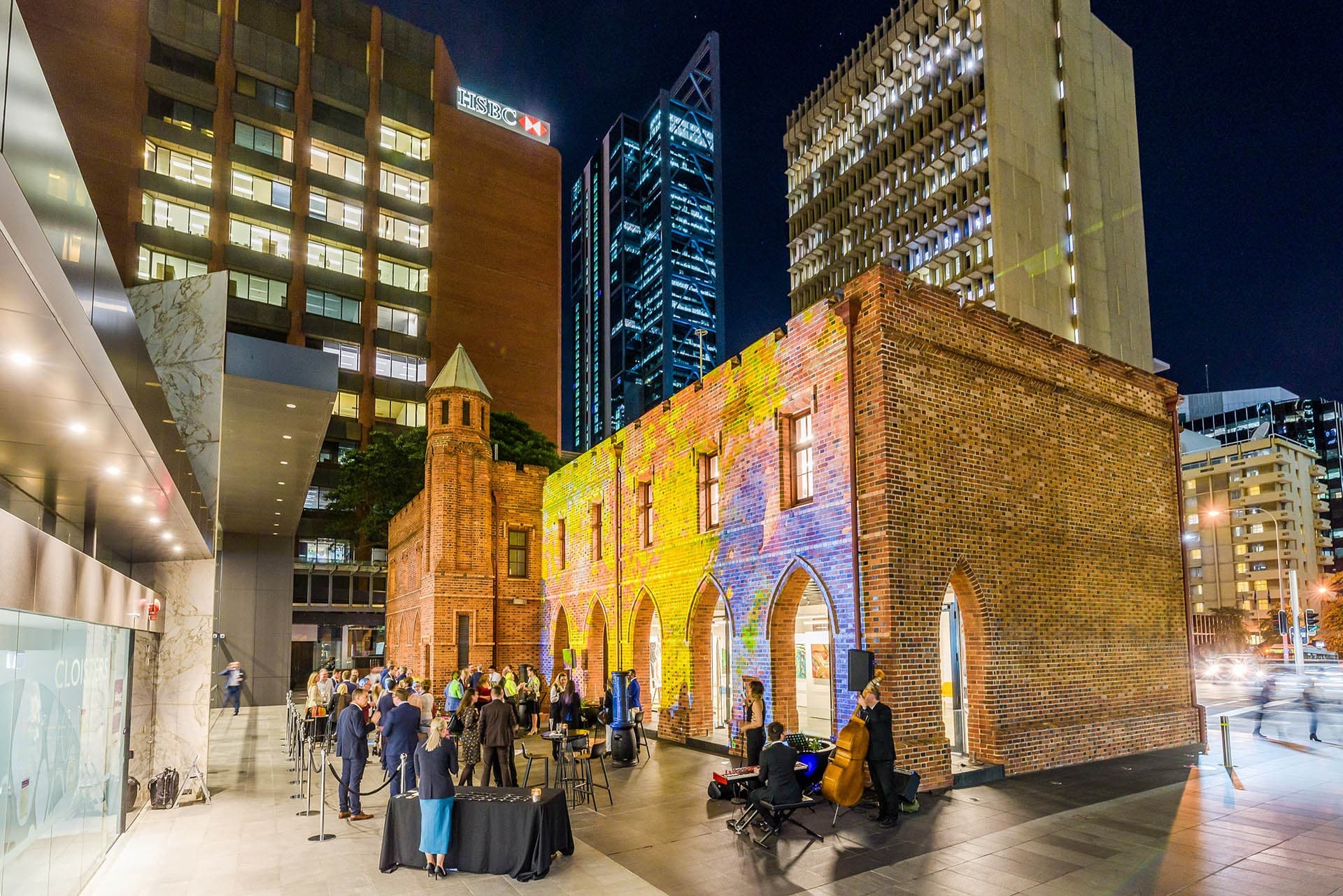 Light Art Installation Event